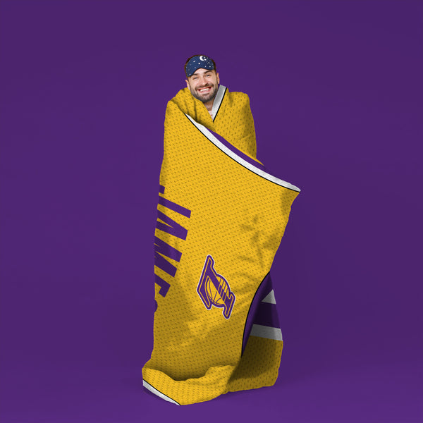 Los Angeles Lakers LeBron James 60” x 80