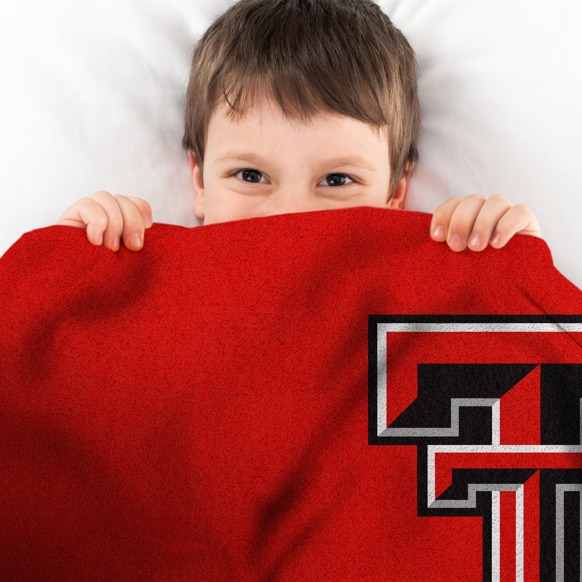 Texas Tech Red Raiders Raider Red Mascot 60” x 80” Plush Jersey Blanket