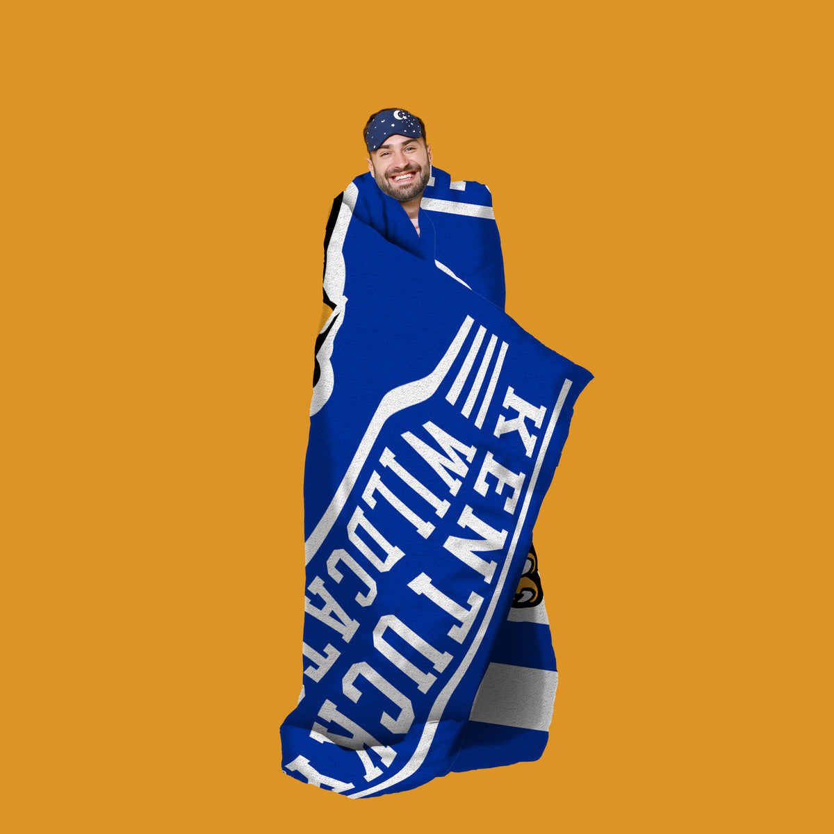 Kentucky Wildcats Mascot 60” x 80” Plush Jersey Blanket