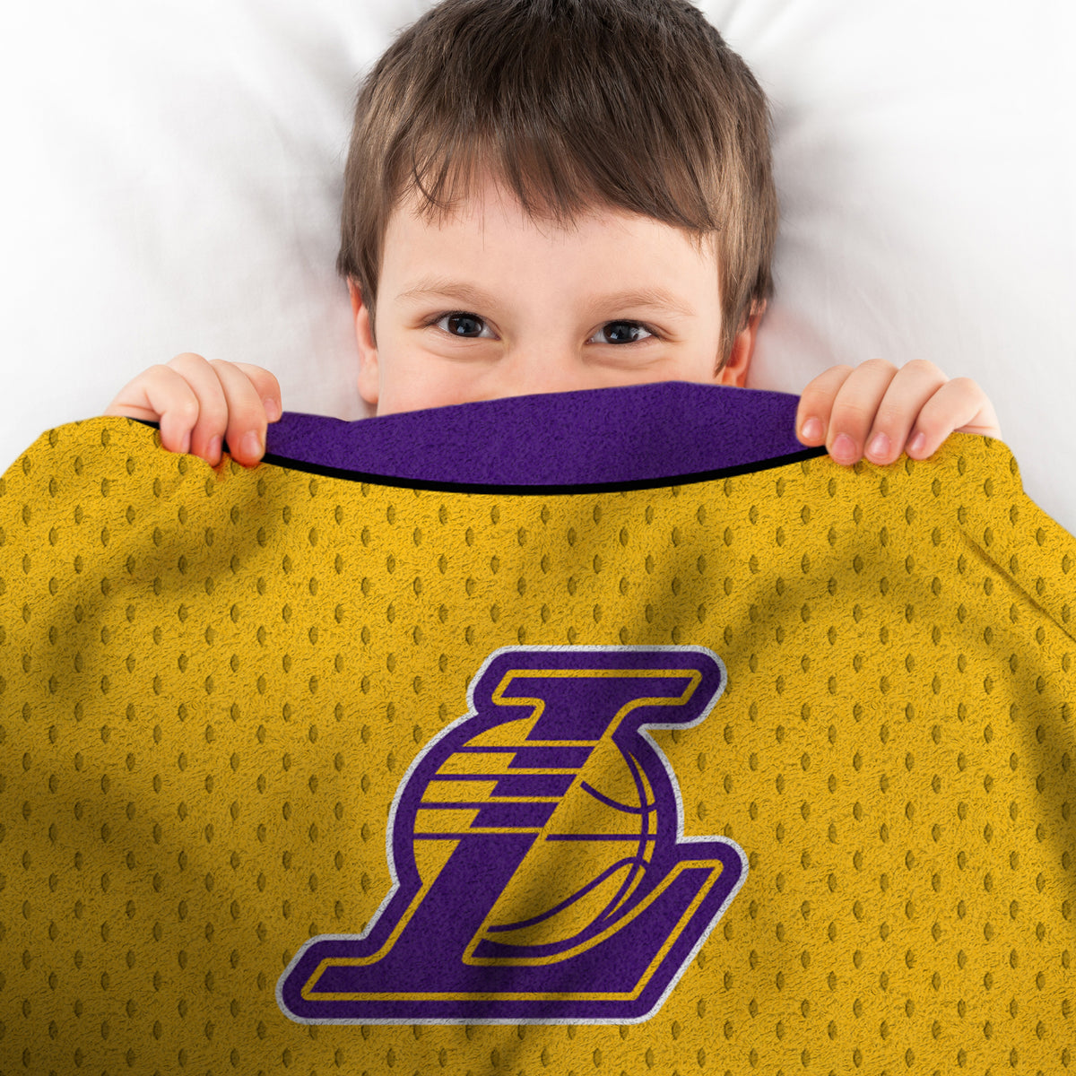 Los Angeles Lakers LeBron James 60” x 80&quot; Raschel Plush Blanket