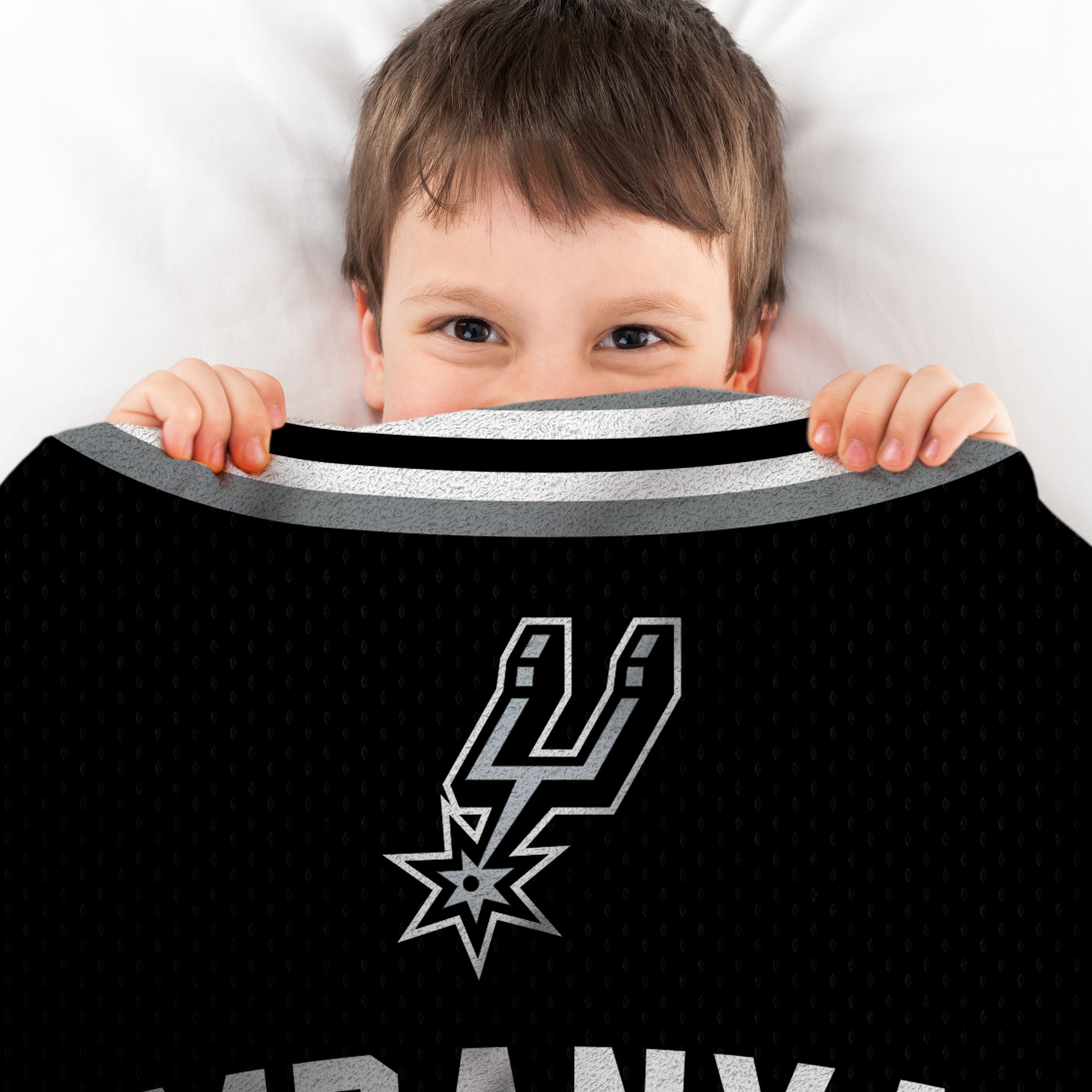 San Antonio Spurs Victor Wembanyama 60” x 80” Raschel Plush