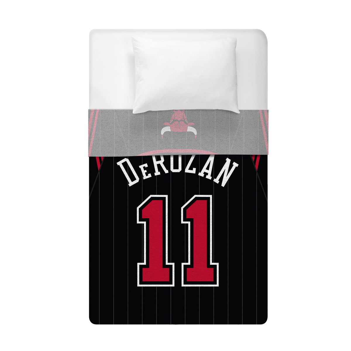 Chicago Bulls DeMar DeRozan 60” x 80” Plush Jersey Blanket