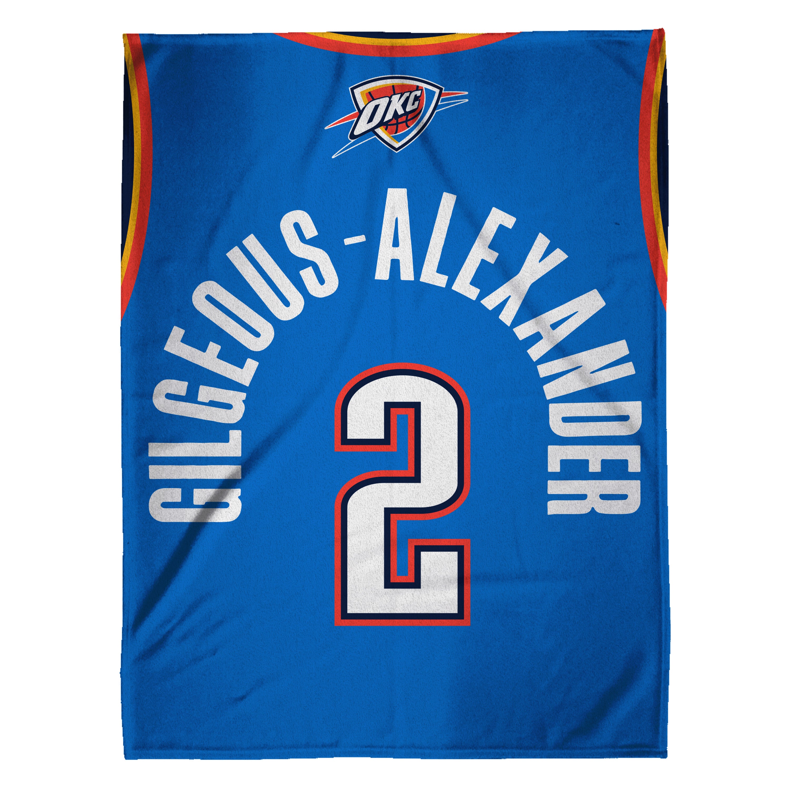 Oklahoma City Thunder Shai Gilgeous-Alexander 60” x 80” Raschel
