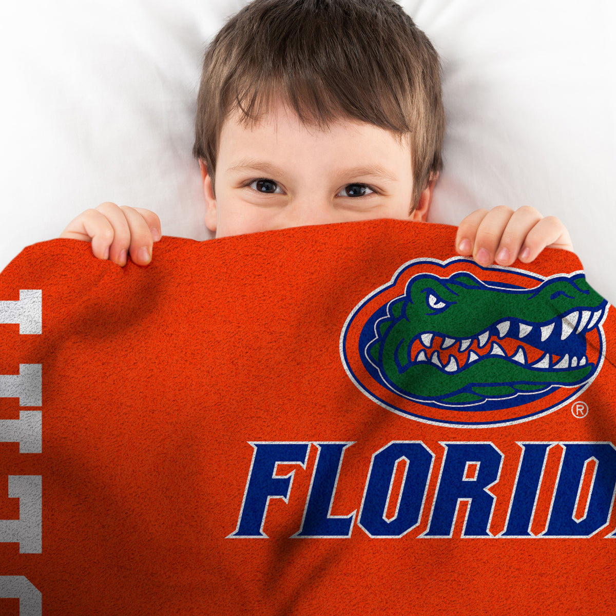Florida Gators Al E. Gator Mascot 60” x 80” Raschel Plush Blanket