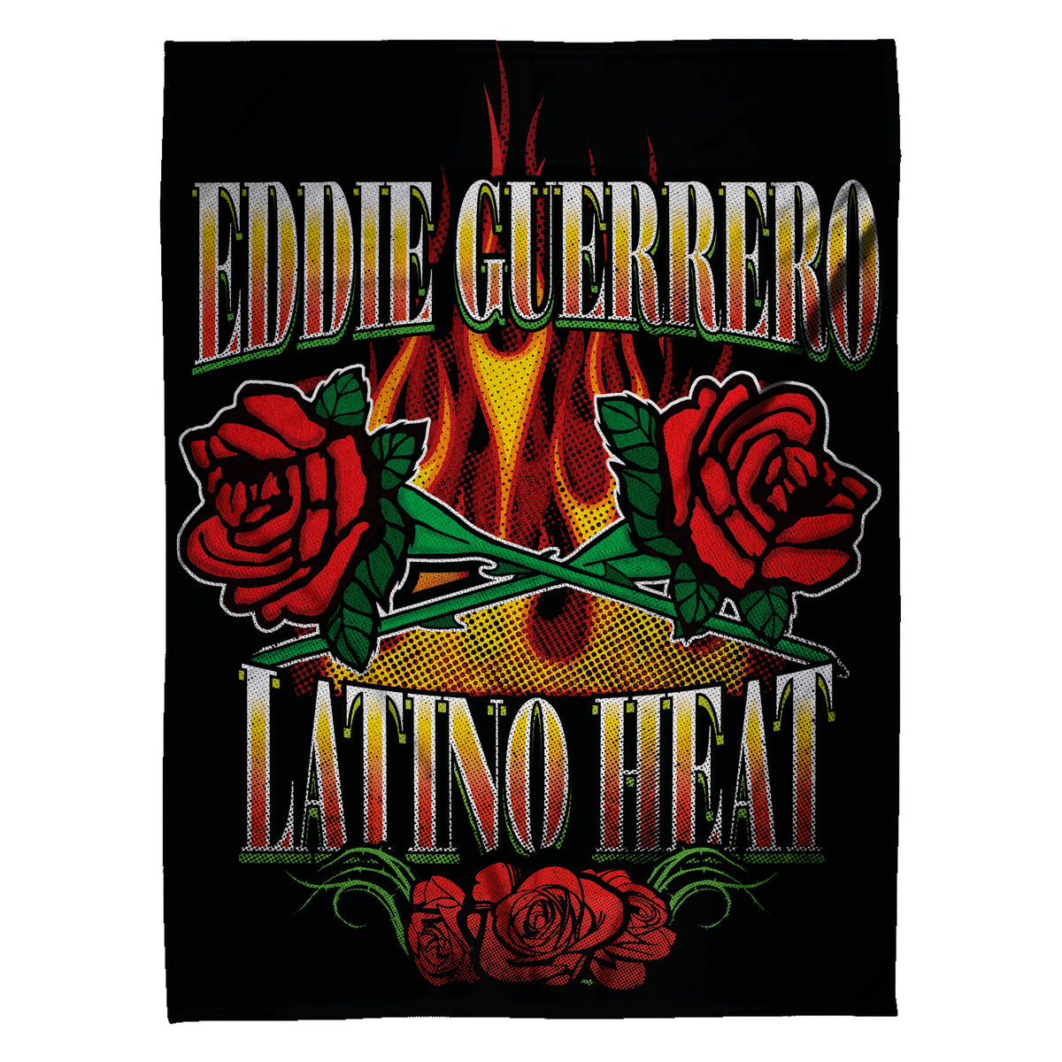 WWE Eddie Guerrero 60” x 80” Raschel Plush Blanket