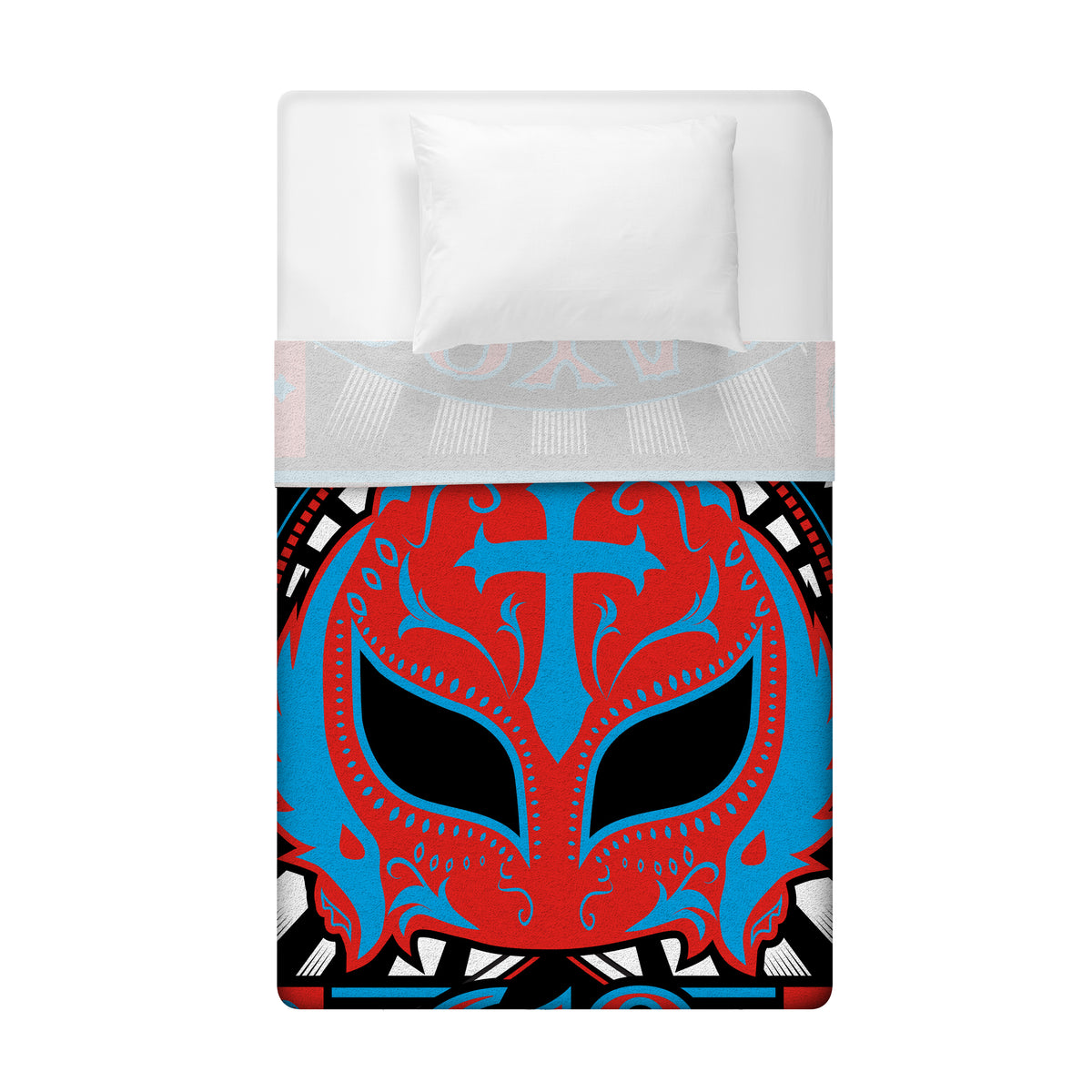 WWE Rey Mysterio 60” x 80” Raschel Plush Blanket