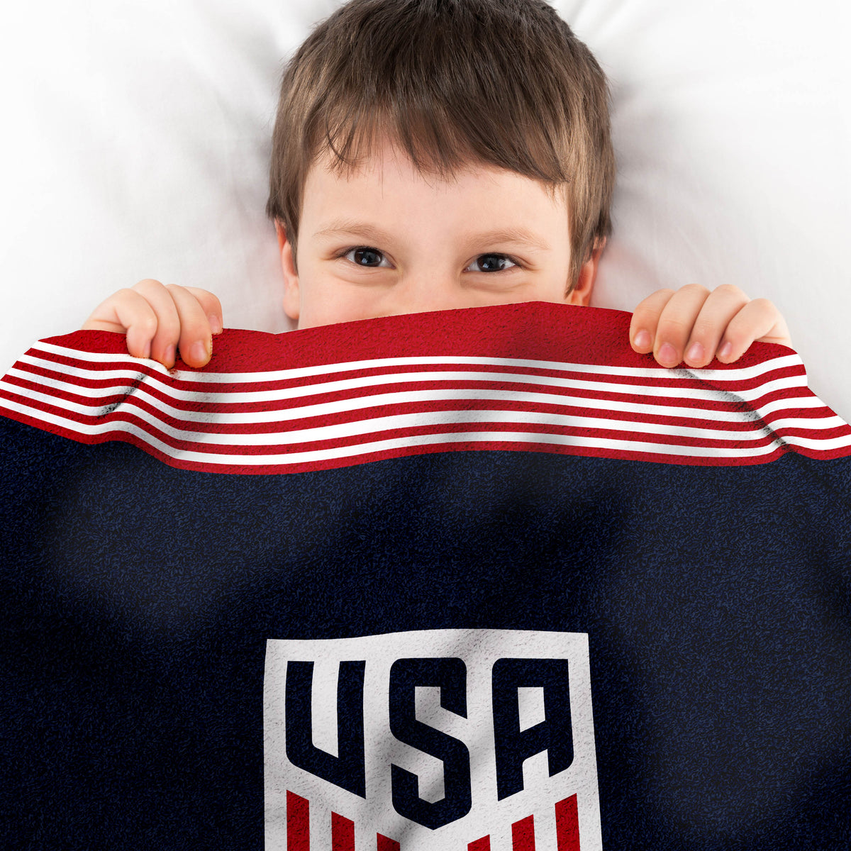 US Women&#39;s Soccer Alex Morgan 60” x 80” Plush Jersey Blanket