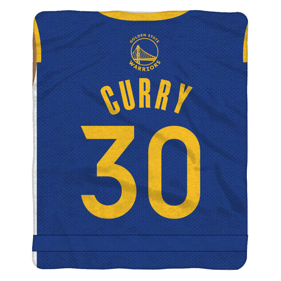 Golden State Warriors Stephen Curry 60” x 80” Raschel Plush Blanket