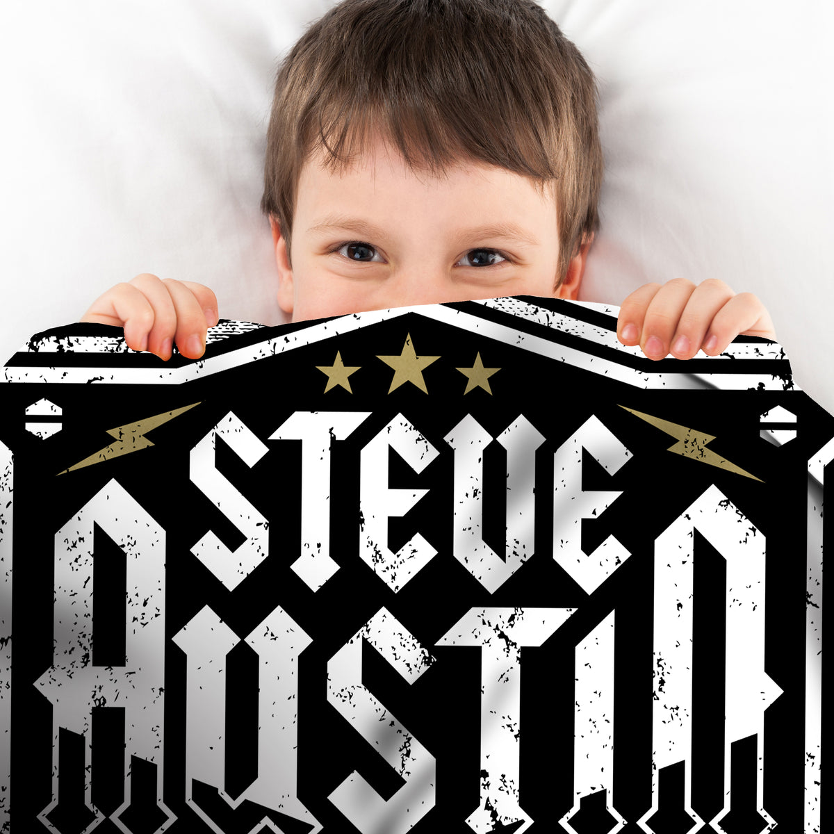 WWE Stone Cold Steve Austin 60” x 80” Plush Throw