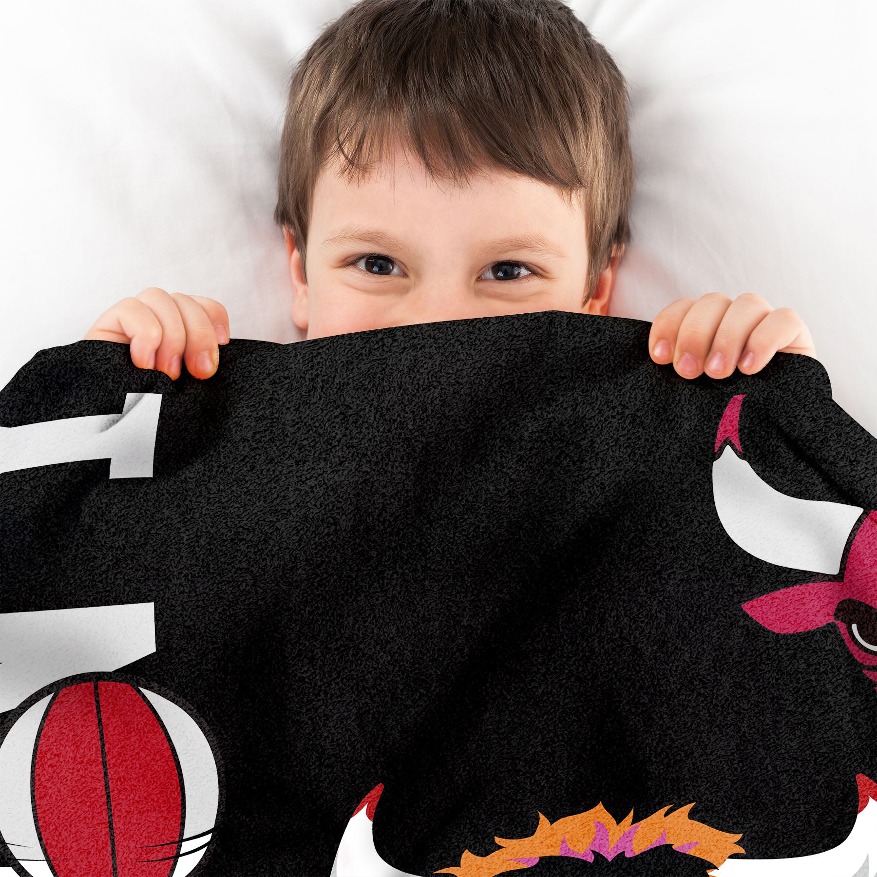 Chicago Bulls Benny The Bull Mascot 60” x 80” Plush Blanket