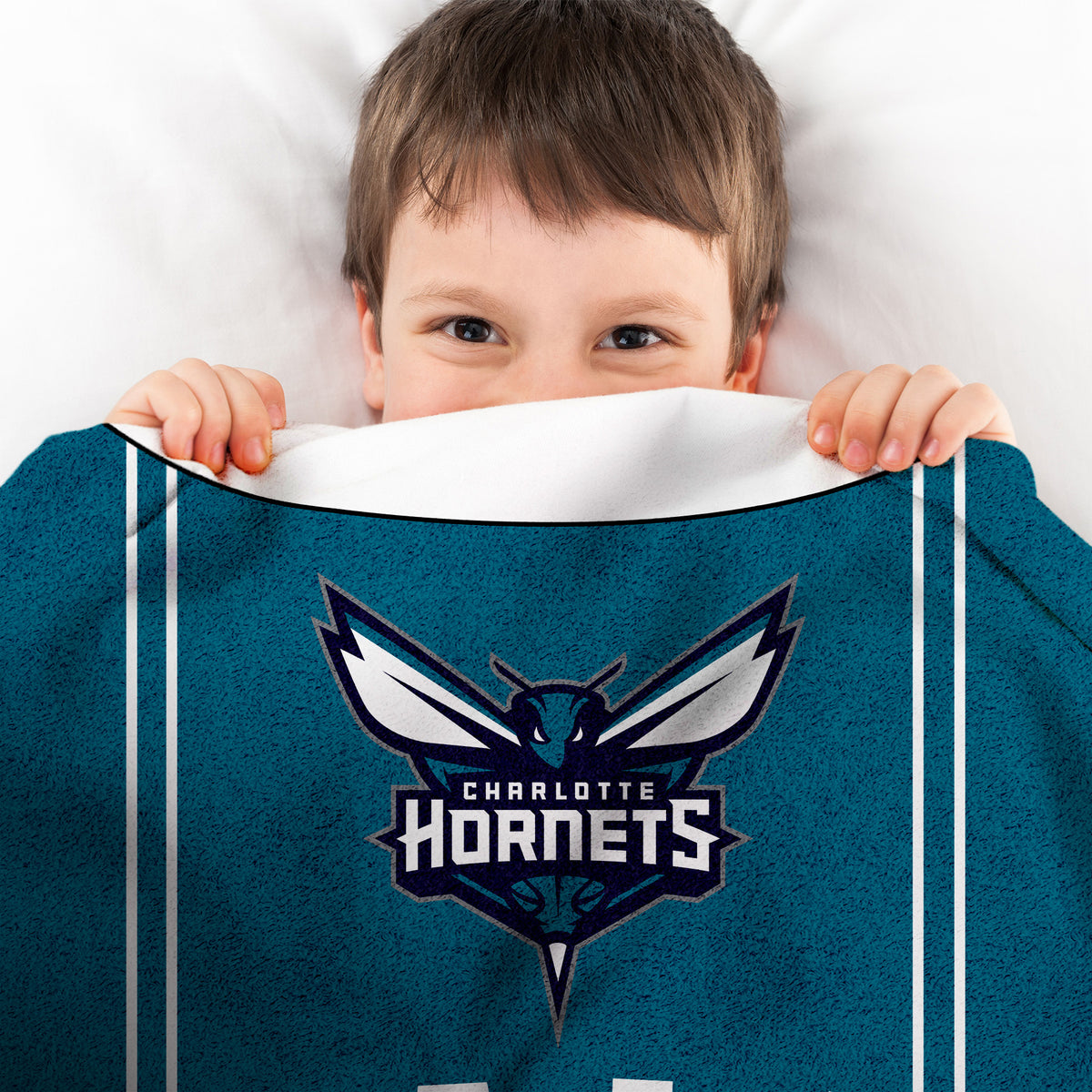 Charlotte Hornets LaMelo Ball 60” x 80” Plush Jersey Blanket
