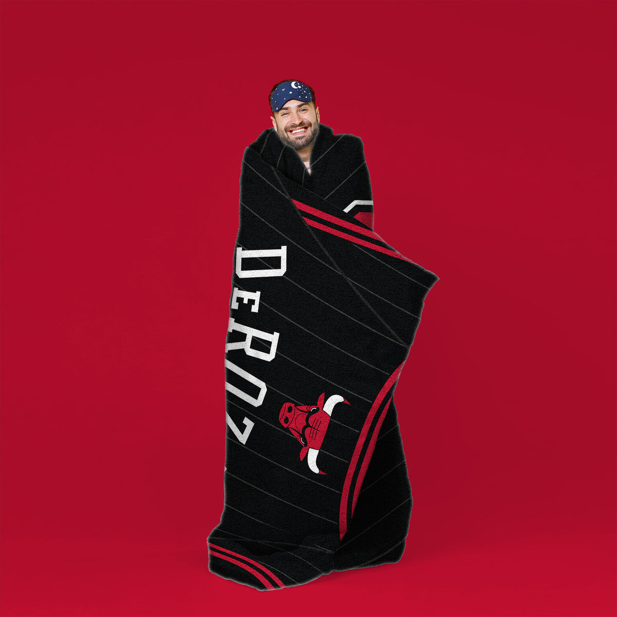 Chicago Bulls DeMar DeRozan 60” x 80” Raschel Plush Blanket