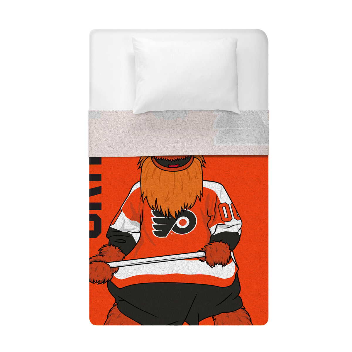 Philadelphia Flyers Gritty 60” x 80” Plush Blanket - YourSleepSquad