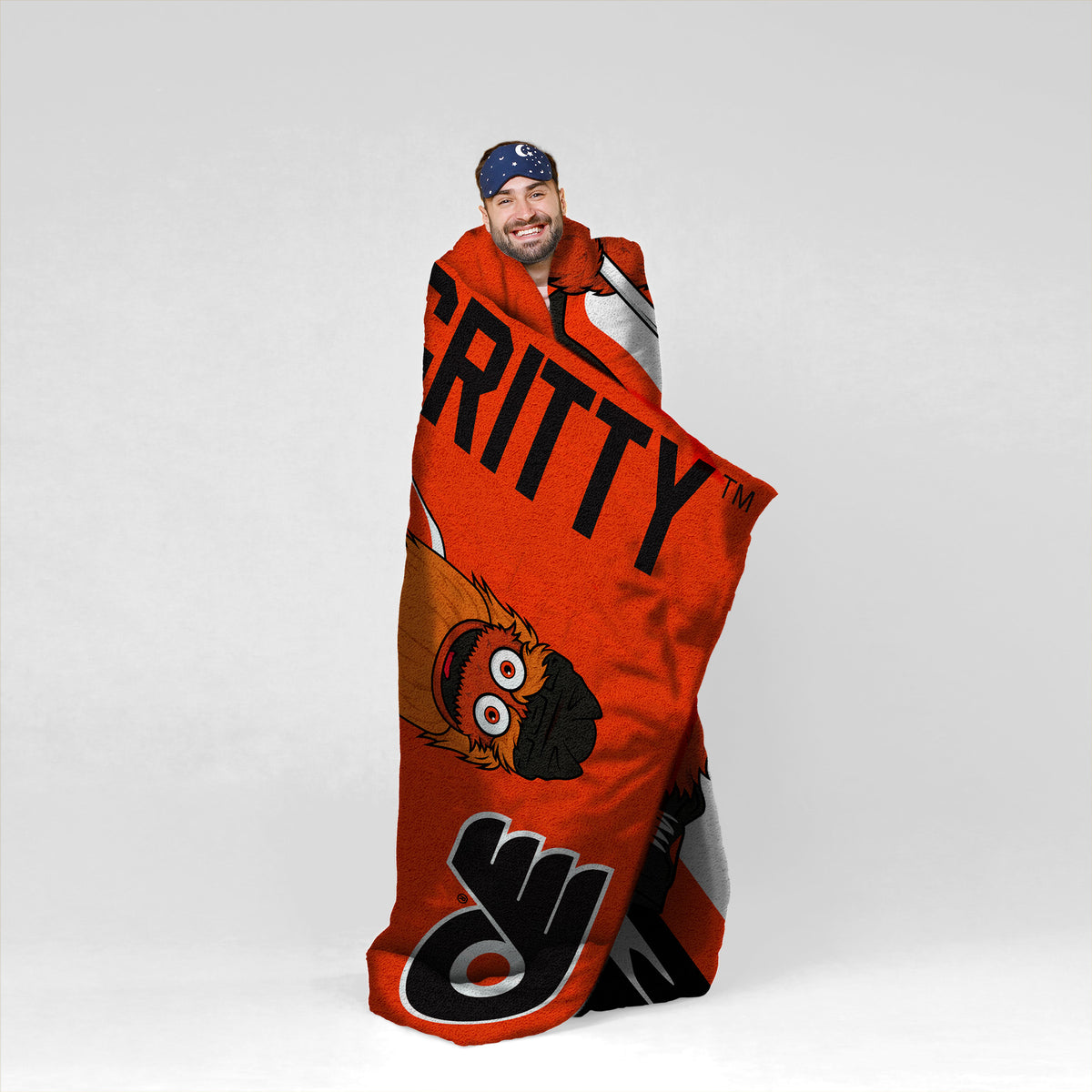 Philadelphia Flyers Gritty 60” x 80” Plush Blanket