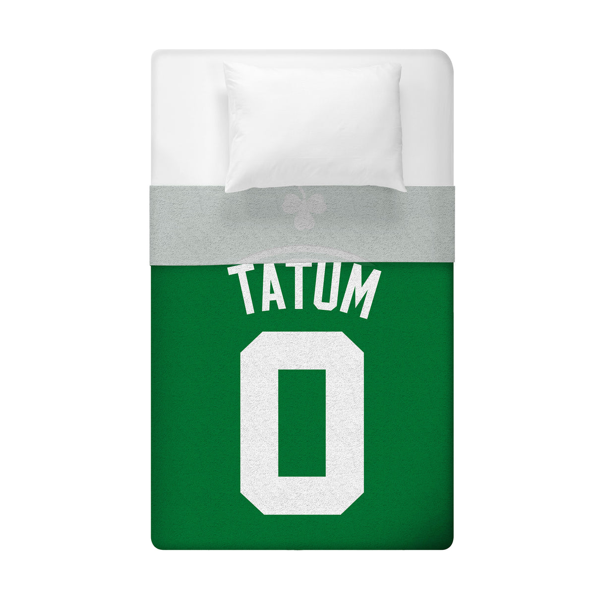 Celtics Jayson Tatum 60” x 80” Plush Jersey Blanket