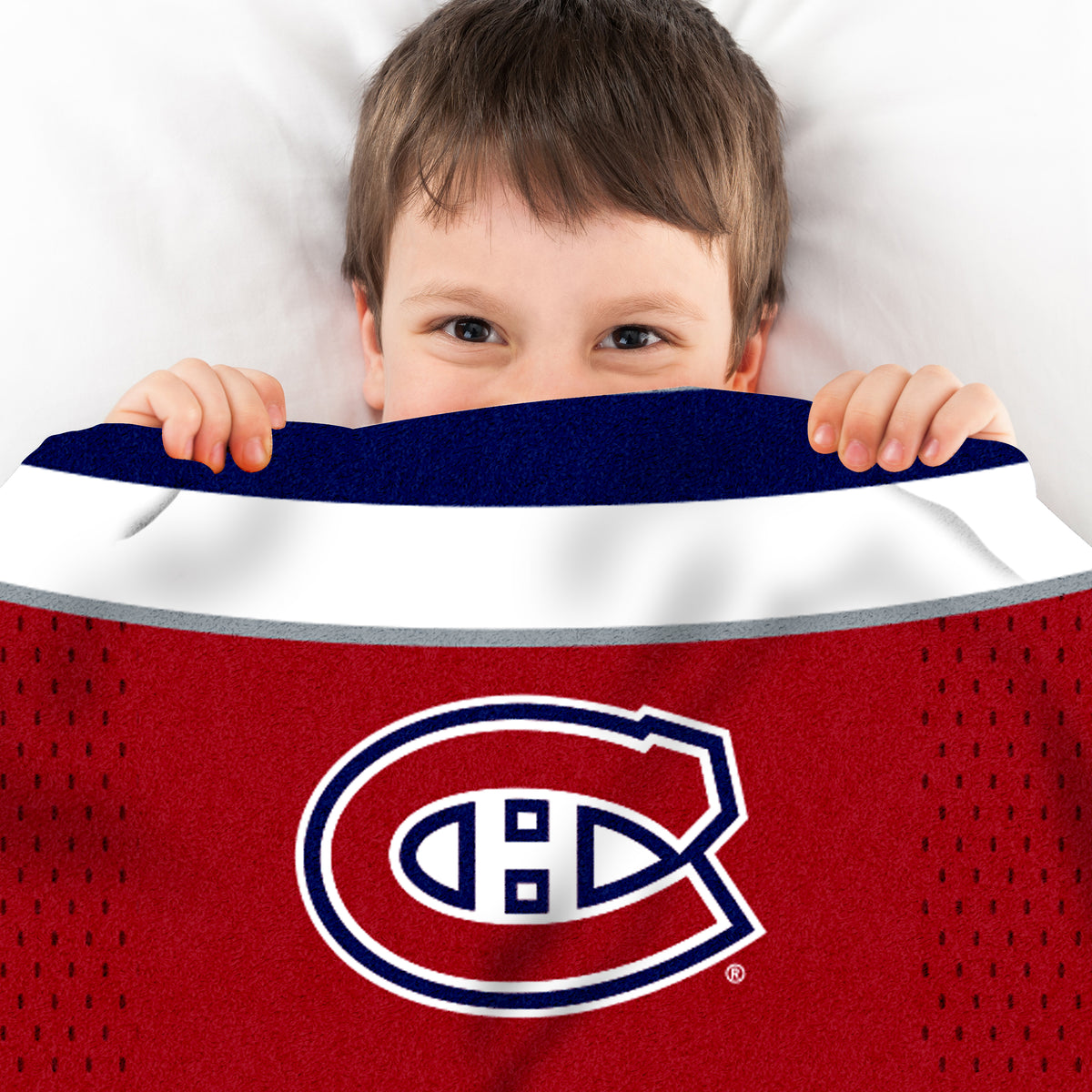 Montreal Canadiens Nick Suzuki 60” x 80” Plush Jersey Blanket
