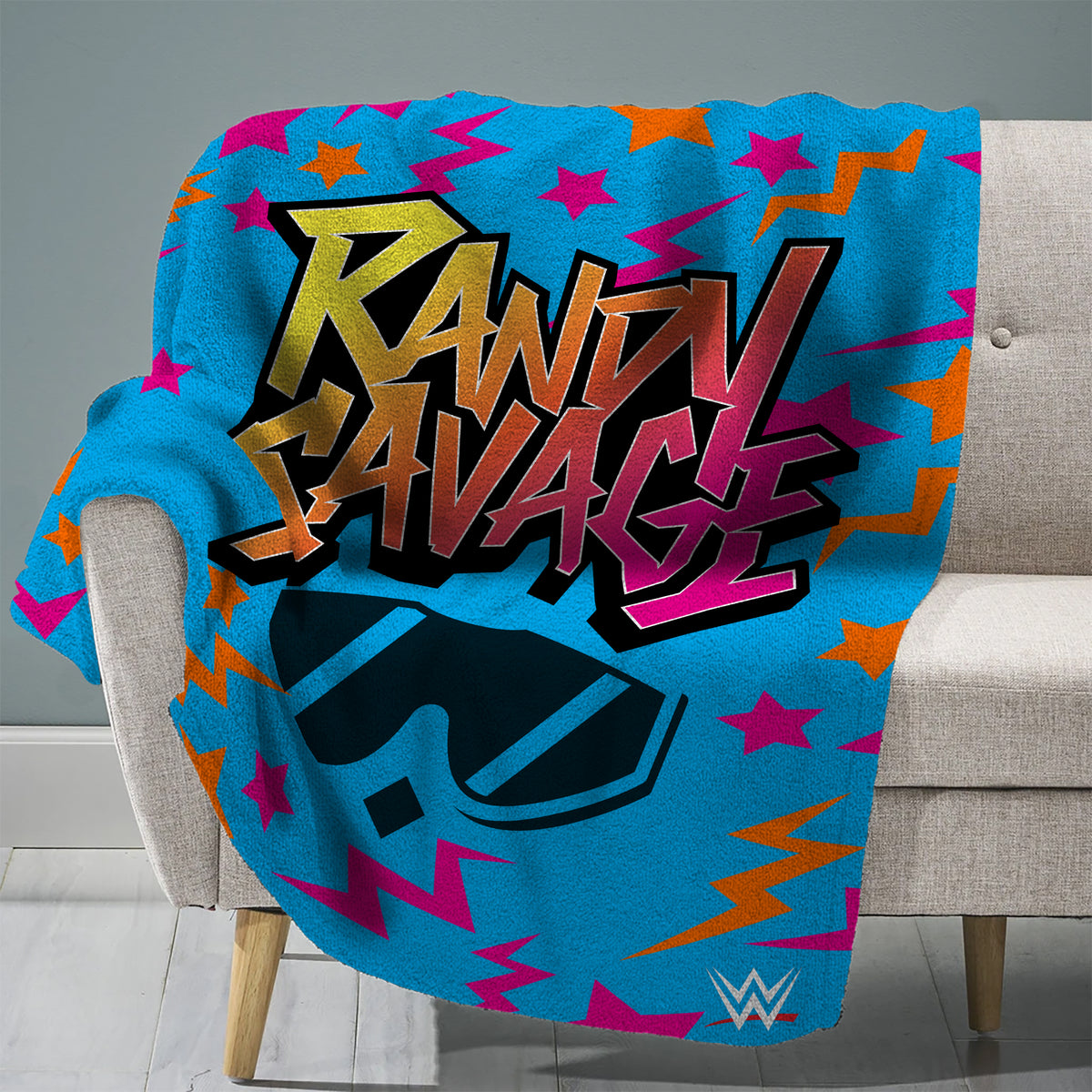WWE Randy Savage 60” x 80” Plush Throw